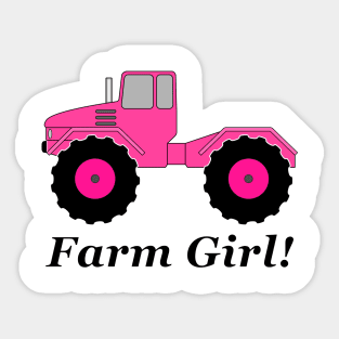 Farm Girl Sticker